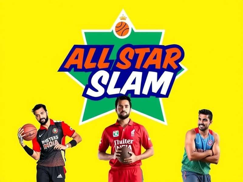All Star Slam India Game Banner